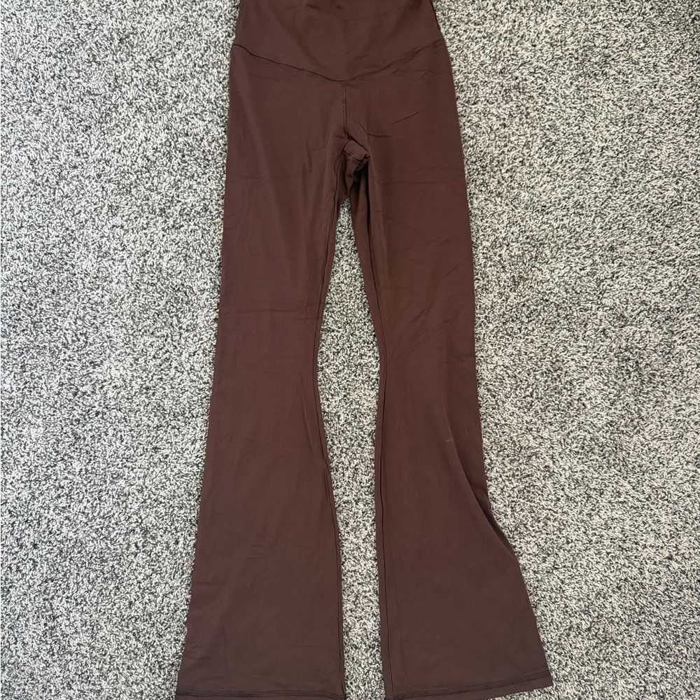 Women’s Boot Cut Flare Pants in Brown